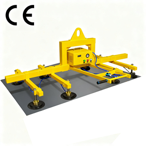 उच्च सक्शन बल और 1200 किलोग्राम क्षमता के साथ नई स्वचालित भारी शुल्क धातु शीट वैक्यूम लिफ्टर - Product Image 1