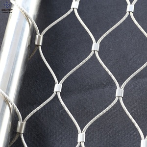 Malla de Alambre de Acero Inoxidable Flexible 304 316 de Alta Resistencia para Recintos de Animales de Zoológico y Aviarios - Product Image 3