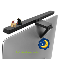 Lampe de bureau à commande tactile pour écran d'ordinateur, alimentée par USB, avec protection oculaire, luminosité et température de couleur réglables, barre lumineuse LED pour moniteur