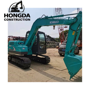 Mini pelle sur chenilles Kobelco SK 75 d'occasion à vendre haute qualité bonne performance Kobelco SK75 du Japon original bon marché - Product Image 4