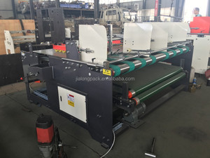 Encoladora tipo prensado, encoladora de cajas corrugadas semiautomática/máquina encoladora plegable de cajas de cartón - Product Image 5