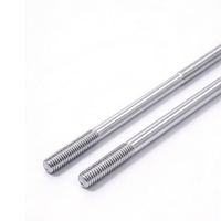 Galvanized Double End Stud Bolt Half Threaded Double Threaded Rod Carbon Steel Studs Custom Size Machine Construction Fastening