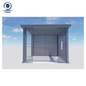 Custom Outdoor Luxury Aluminum <strong>Gazebo</strong> with Sliding Glass Walls Louvered <strong>Gazebo</strong> - Product Image 3