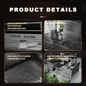 Set da <span class=keywords><strong>Bar</strong></span> in ferro battuto in metallo industriale con Design inciso, tavolo da gioco creativo per <span class=keywords><strong>Bar</strong></span>, Lounge, negozio di tè al latte - Product Image 6