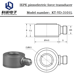 IEPE Hochpräziser Piezoelektrischer Kraftsensor ICP-Wandler Sender für Dynamische Aufprall- und Quasi-Statische Kraftmessung - Product Image 2