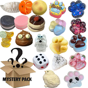 Juguete Sensorial Misterioso, Pata de Gato Kawaii, Comida Simulada, Juguete Blandito, Juguete para Apretar, Mochi Squishy, Juguetes Antiestrés, Caja Sorpresa - Product Image 3