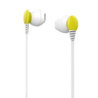 Earphone & Headphone Somostel CC02 Headphone Berkabel Kabel Datar Warna Kontras Aksesori Ponsel Auricular Con Cable