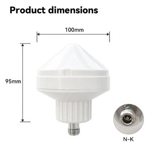 <span class=keywords><strong>Antenne</strong></span> GNSS à gain élevé 30dBi GPS 1575.42MHz BeiDou 1561MHz Glonass Actif IP67 Mushroom SMA pour applications marines, agricoles et de base - Product Image 2