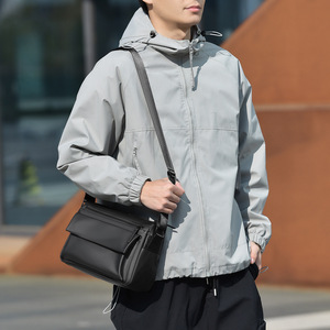 Sac bandoulière pour homme de haute qualité, ultra-léger, avec fermeture éclair, grande capacité, pour un usage quotidien, décontracté - Product Image 5