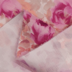 <span class=keywords><strong>Tissu</strong></span> élastique en poly-nylon tissé dobby imprimé numériquement de haute qualité, anti-plis, pour vêtements de mode pour filles - Product Image 3