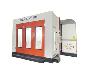 Cabine <span class=keywords><strong>de</strong></span> <span class=keywords><strong>peinture</strong></span> LXD2 37KW pour voitures avec chauffage électrique, filtre haute efficacité, éclairage LED, certifiée CE, 10000m3h, protection <span class=keywords><strong>de</strong></span> base - Product Image 4