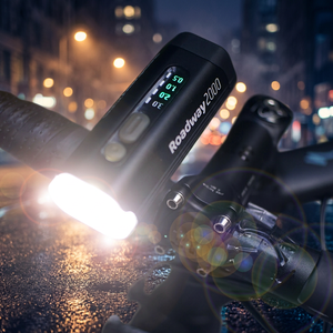 2022 มาใหม่ Super Bright 2000 Lumen USB ไฟหน้าจักรยานแบบชาร์จไฟได้ - Product Image 1