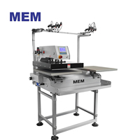 2025 MEM presse à chaud en gros double plateau automatique t-shirt machine d'impression par transfert de chaleur 40 50 cm TQB 4050