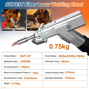Tête laser SUP avec alimentation par fil, machine de soudage, découpe et nettoyage laser portable 4 en 1 - Product Image 5
