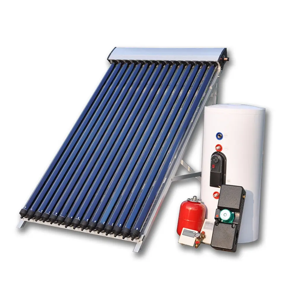 Kostenloser Versand Solar warmwasser bereiter elektrisch mit Solar heizkessel mit Solar vakuum röhre 1800mm