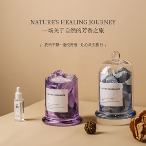 เครื่องกระจายกลิ่นหอมคริสตัลหินธรรมชาติ แบบไม่ใช้น้ำ สำหรับวางบนโต๊ะ ใช้งานได้นาน 6 เดือนถึง 1 ปี - Product Image 2