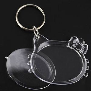 Photo Frame Acrylic Photo Card Holder Picture Collecting Picture Pendant Special Shape Keychain Transparent Rahmen - Product Image 5