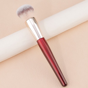 Brocha de Maquillaje Multifunción de Una Sola Cabeza con Mango Metálico, <span class=keywords><strong>para</strong></span> Base, Colorete, Polvo Suelto e Iluminador, con Pelo Sintético - Product Image 2