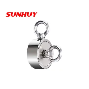 Super Strong D75 MM Fishing Neodymium Magnet Double Side 200KG Pull force