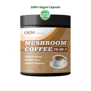 Café Instantáneo con Mezcla de Hongos, Venta al Por Mayor de Fábrica, Refuerzo del Sistema Inmunológico, 100% a Base de Plantas, Cumple con las Normas de la UE - Product Image 6