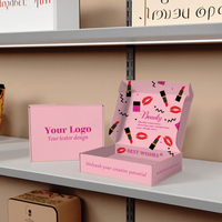 Boîte de beauté pour rouge à lèvres emballage en papier vernis à ongles cosmétique brillant à lèvres boîtes d'emballage cadeau