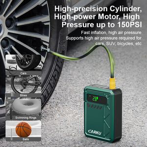 <span class=keywords><strong>Démarreur</strong></span> de voiture portable avec compresseur d'air, <span class=keywords><strong>démarreur</strong></span> de secours 1500A avec pompe à air 150psi, gonfleur de pneus - Product Image 6