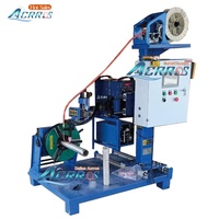 Manipulador de soldadura TIG automático con plato giratorio de posicionamiento, orificio pasante de 170 mm, carrera de 600 mm, para soldadura de costura circular de bridas de tuberías
