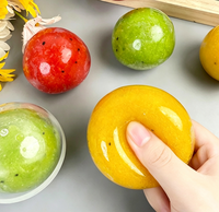 Nouveau jouet anti-stress en TPR en forme de melon, fait main, souple et moelleux, pour enfants de 5 à 7 ans