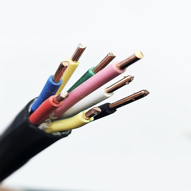 OEM Control Cable KVV KVVP KVVR Flexible Multicore XLPE/PVC/PE Insulation Electrical Cable
