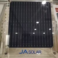 Modules solaires Ja Solar JAM72S30LR 560-585W, panneau solaire PERC à demi-cellules en verre transparent, pour usage industriel, certifié TUV