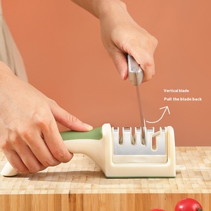 เครื่องลับมีดสแตนเลสแบบใช้แล้วทิ้ง ใช้งานง่าย รวดเร็ว พร้อมหินลับมีดใหม่ ล้างทำความสะอาดได้ ปลอดภัยสำหรับเครื่องล้างจาน อุปกรณ์ครัวยอดนิยมในอินเทอร์เน็ต - Product Image 4