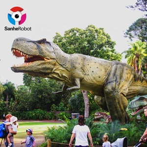 <span class=keywords><strong>T</strong></span>-<span class=keywords><strong>Rex</strong></span> géant animatronique de 13 m, dinosaure mécanique grandeur nature, statue de Tyrannosaurus <span class=keywords><strong>Rex</strong></span> pour exposition en musée et parc à thème - Product Image 4