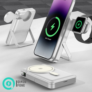 <span class=keywords><strong>Cargador</strong></span> Portátil Magnético Plegable Promocional al por Mayor, 10000mAh, 35W PD, 25W Inalámbrico, con Logotipo Personalizado - Product Image 3