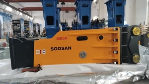 Martillo Hidráulico SOOSAN SB50 Tipo Caja para Excavadora, Demolición de Roca - Product Image 3