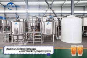 Equipo de Elaboración de Cerveza TONSEN de Alta Calidad de 1000L con Recipiente a Presión, Bomba PLC, Fácil de Operar - Product Image 3