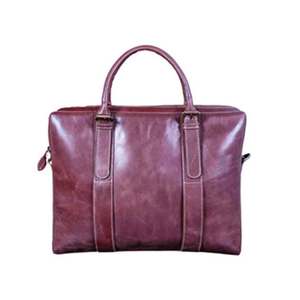 Premium Leather <b>Briefcase</b> for Men Genuine Cowhide Large Capacity Laptop Bag - Product Image 3