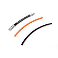 Tuyau thermoplastique haute pression disponible en taille de 3/4 pouces, couvercle en TPU, tuyau hydraulique SAE 100R7
