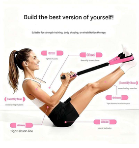 CZFIT NUEVO, Banda de Resistencia Multifuncional de Alta Calidad con Pedal, Cuerda de Tensión para Entrenamiento Abdominal y de Core en Casa, Unisex - Product Image 6