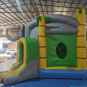 Château <span class=keywords><strong>gonflable</strong></span> populaire en PVC écologique en forme d'éléphant pour <span class=keywords><strong>jeux</strong></span> sportifs d'extérieur – Grande vente ! - Product Image 5
