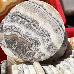 All'ingrosso naturale pietra preziosa dendritica Calcite cerchio fetta <span class=keywords><strong>di</strong></span> cristallo curativo per la decorazione della casa regalo - Product Image 4