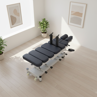 Table de chiropratique de flexion et de traction, table de chiropratique manuelle à chute