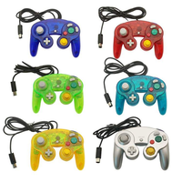 Manette filaire en gros pour console Nintendo GameCube/NGC, Joystick de jeu pour WII, Manette filaire rétro