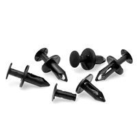 Nouveaux clips de fixation en plastique pour garnitures de carrosserie de voiture, type poussoir, pour panneaux de porte, pièces automobiles de haute qualité