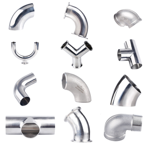 304 xả công nghiệp Ống thép không gỉ Phụ kiện 1.5d 90 độ tem khuỷu tay ống dẫn liền mạch Hàn B/W - Product Image 6