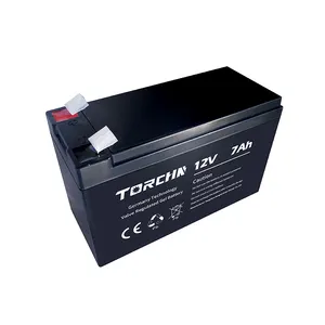 Torchn giá tốt nhất AGM Pin niêm phong chì axit pin 12V 7Ah UPS VRLA pin của nhà máy cung cấp