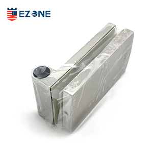 <span class=keywords><strong>EZONE</strong></span> Hochwertige SUS304 Edelstahl Untere Befestigungsklammer Faltbare Glastür-Scharniere Umweltfreundlich <span class=keywords><strong>100</strong></span>° Öffnungswinkel Modern - Product Image 3