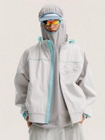 Blouson bomber fonctionnel à capuche de style américain, unisexe, coupe-vent, imperméable, technologie Softshell, tissu magique