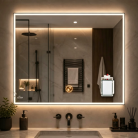 Contrôleur à bouton unique DC24V, capteur tactile, interrupteur intelligent inductif pour miroir de salle de bain éclairé, lumière LED