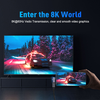 Adaptador USB4 Tipo C de 40 Gbps, Ángulo Recto de 90 Grados y Conector en Forma de U de 180 Grados, USB C Macho a Hembra, 100 W, Conector de Video 8K