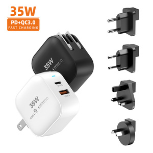 Gan ที่ชาร์จ1C1A 20W 25W 30W 35W, 2C 1A1C 1C USB-C PD3.0 QC PPS MINI Fast 35W อุปกรณ์ชาร์จและอะแดปเตอร์สำหรับ <span class=keywords><strong>iPhone</strong></span> MacBook - Product Image 1